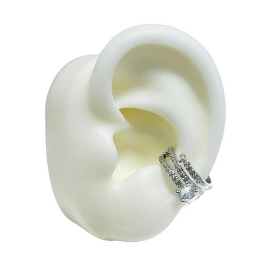 EAR CUFF PLATEADO