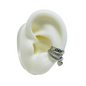 EAR CUFF TRIPLE DIJE CORAZÓN