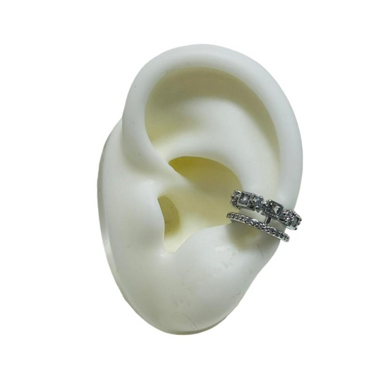 EAR CUFF DOBLE CIRCONES