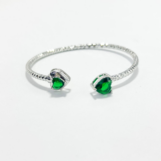 BRAZALETE CIRCONES CORAZÓN