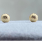 TOPOS DE CUÑA FUSCO BALIN 4MM ORO LAMINADO 18K
