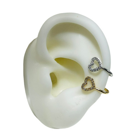 EAR CUFF CORAZÓN