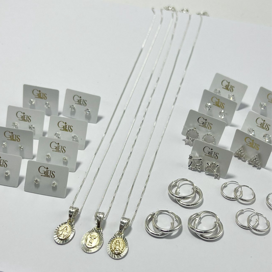 COMBO SOLO PARA MAYORISTAS EN PLATA LEY 925