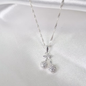 CADENA CON DIJE CEREZA PLATA LEY 925