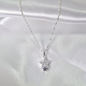 CADENA CON DIJE DE ESTRELLA EN PLATA LEY 925