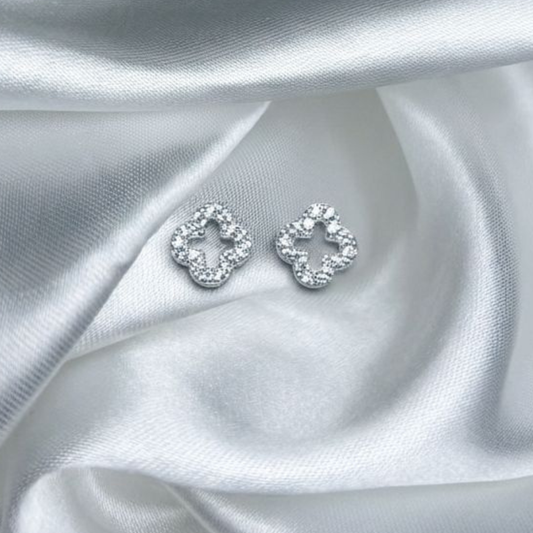TOPO PLATA CIRCONES TAILANDES