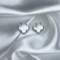 TOPO PLATA CIRCONES TAILANDES
