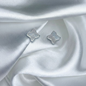 TOPO PLATA CIRCONES TAILANDES