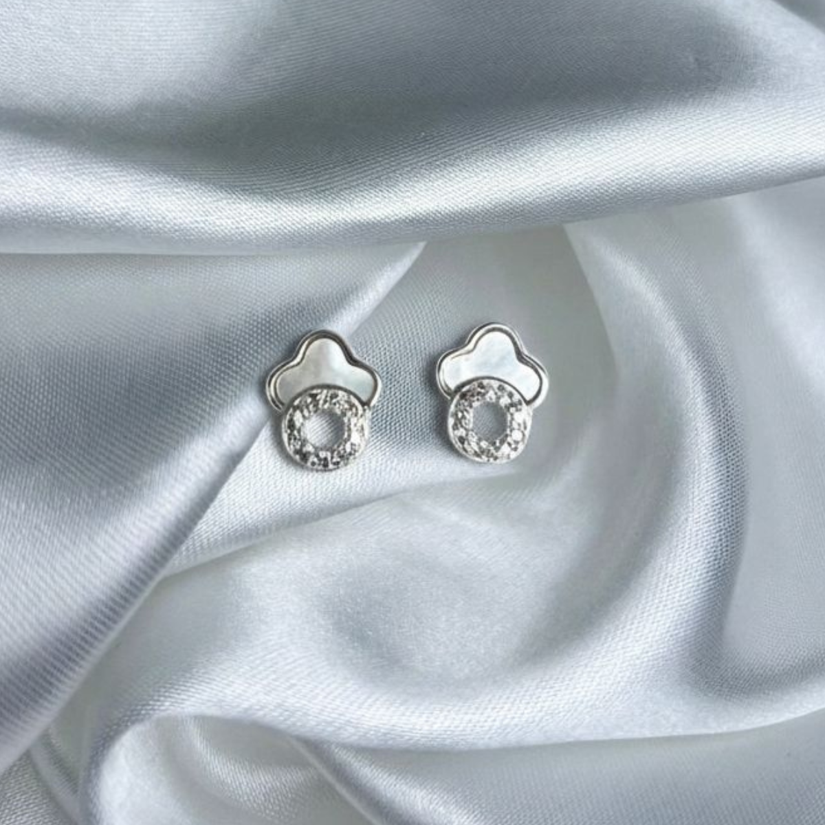 TOPO PLATA CIRCONES TAILANDES