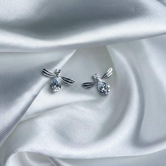TOPO PLATA CIRCONES TAILANDES