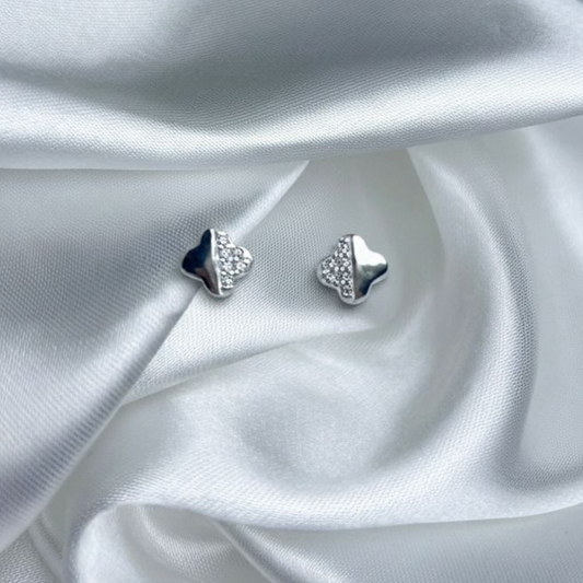 TOPO PLATA CIRCONES TAILANDES