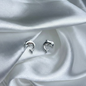 TOPO PLATA CIRCONES TAILANDES