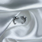 TOPO PLATA CIRCONES TAILANDES