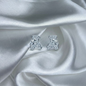 TOPO PLATA CIRCONES TAILANDES