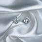 TOPO PLATA CIRCONES TAILANDES