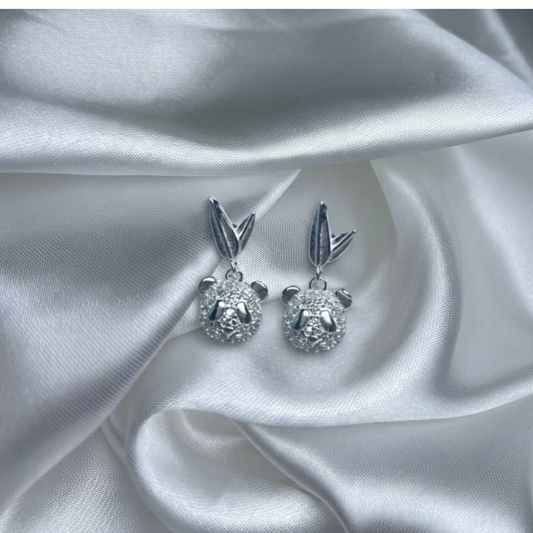 TOPO PLATA CIRCONES TAILANDES