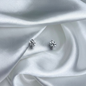 TOPO PLATA CIRCONES TAILANDES