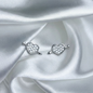 TOPO PLATA CIRCONES TAILANDES