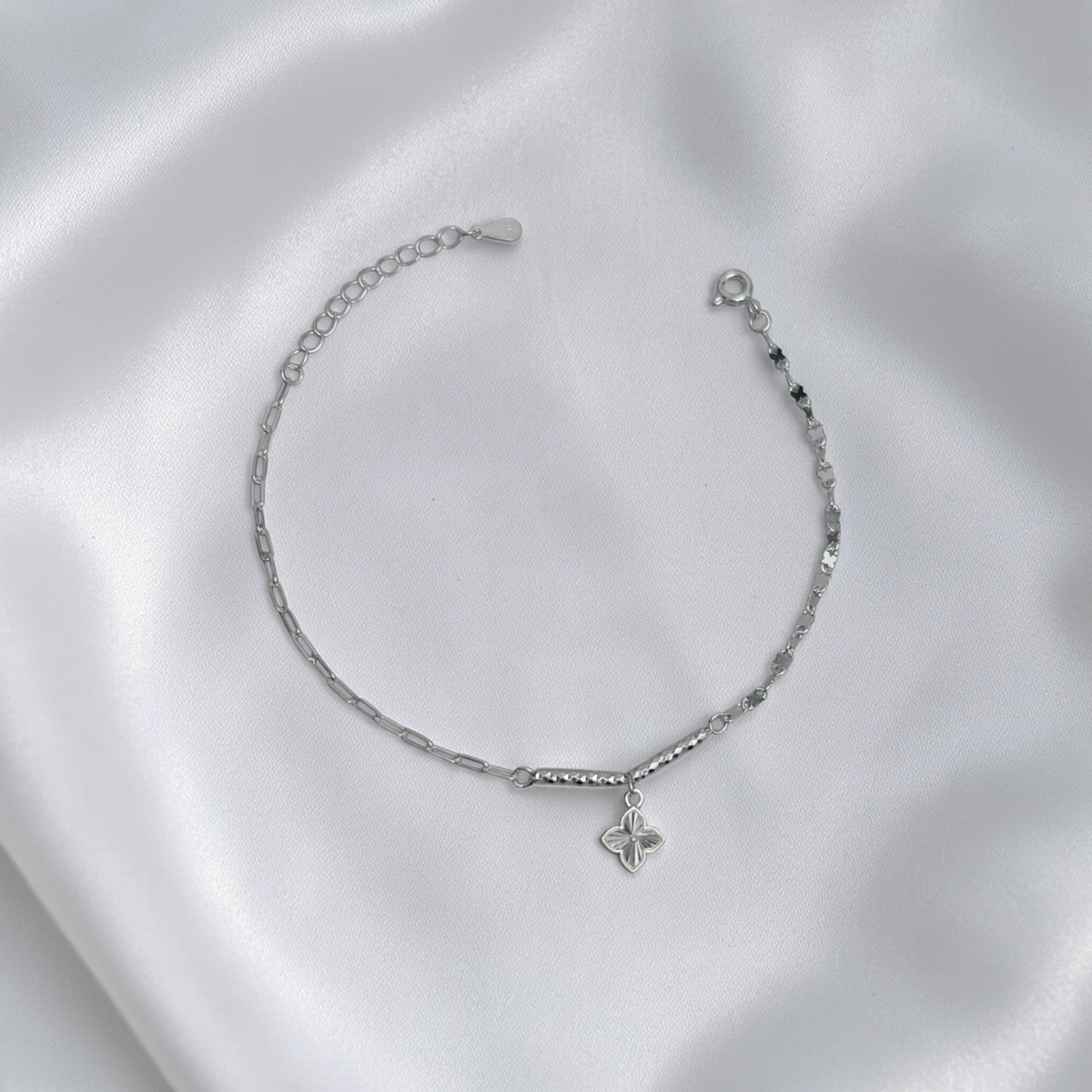 PULSERA PLATA CIRCONES TAILANDES