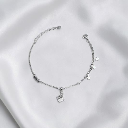 PULSERA PLATA CIRCONES TAILANDES