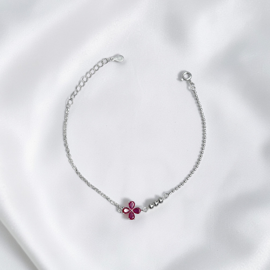 PULSERA PLATA CIRCONES TAILANDES