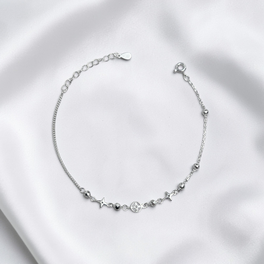 PULSERA PLATA CIRCONES TAILANDES