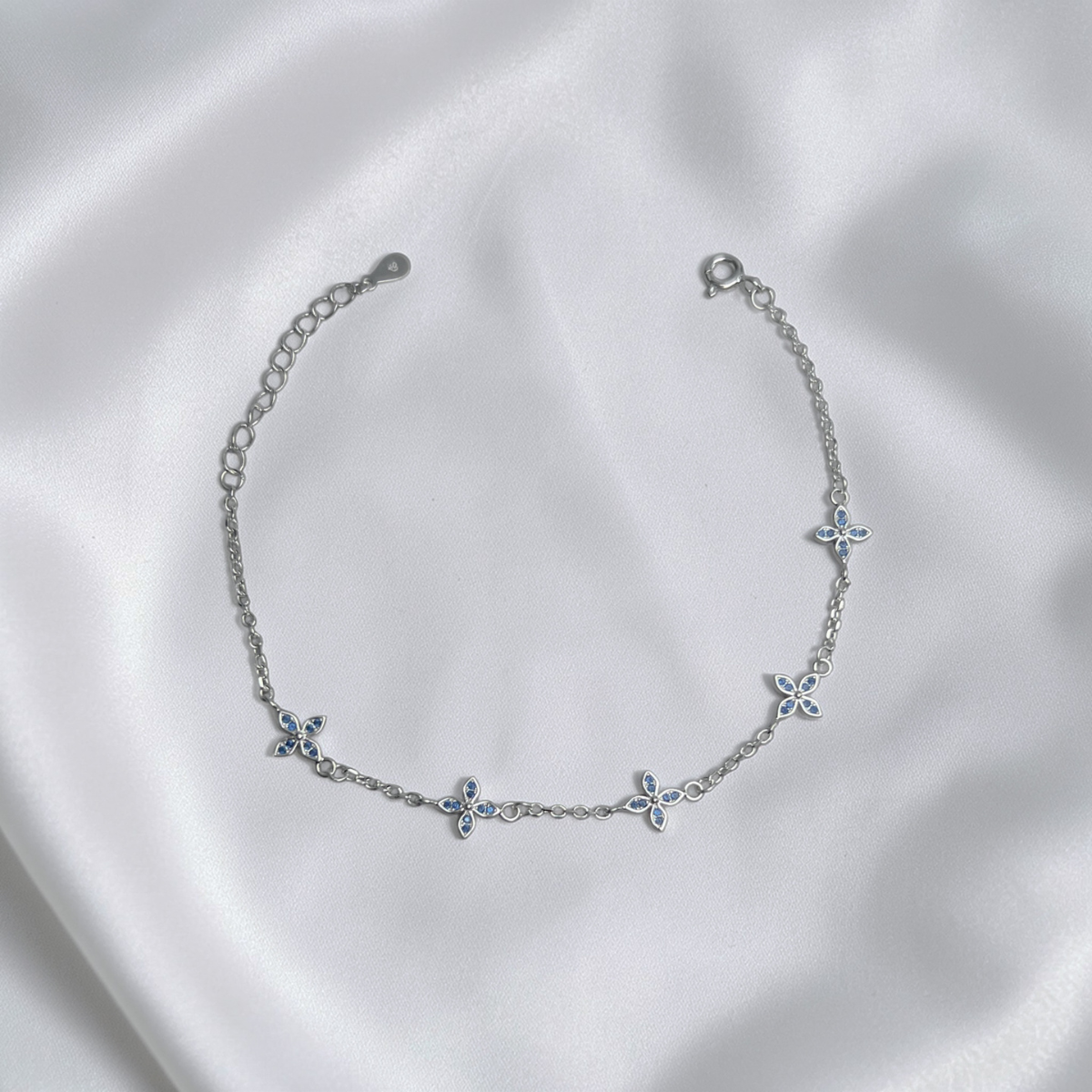 PULSERA PLATA CIRCONES TAILANDES