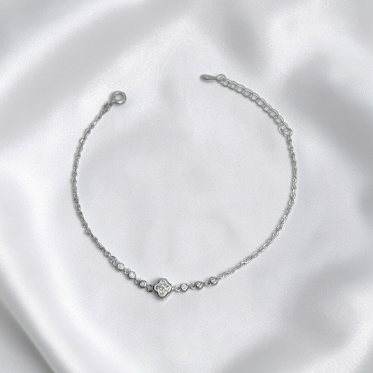 PULSERA PLATA CIRCONES TAILANDES