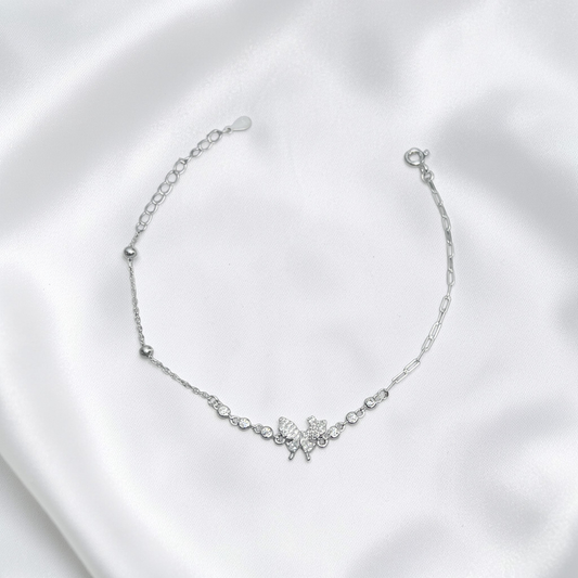 PULSERA PLATA CIRCONES TAILANDES
