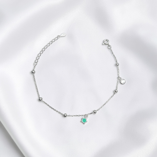 PULSERA PLATA CIRCONES TAILANDES