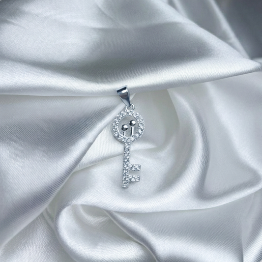 DIJE PLATA CIRCONES TAILANDES