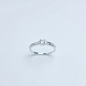 ANILLO SOLITARIO PLATA CIRCONES TAILANDES