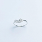 ANILLO SOLITARIO PLATA CIRCONES TAILANDES