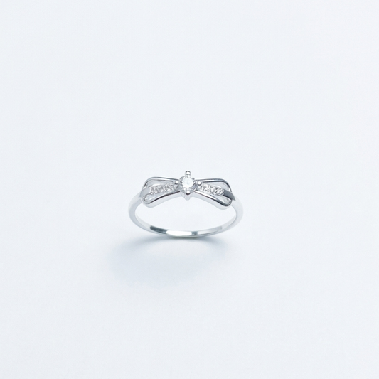 ANILLO SOLITARIO PLATA CIRCONES TAILANDES