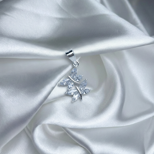 DIJE PLATA CIRCONES TAILANDES