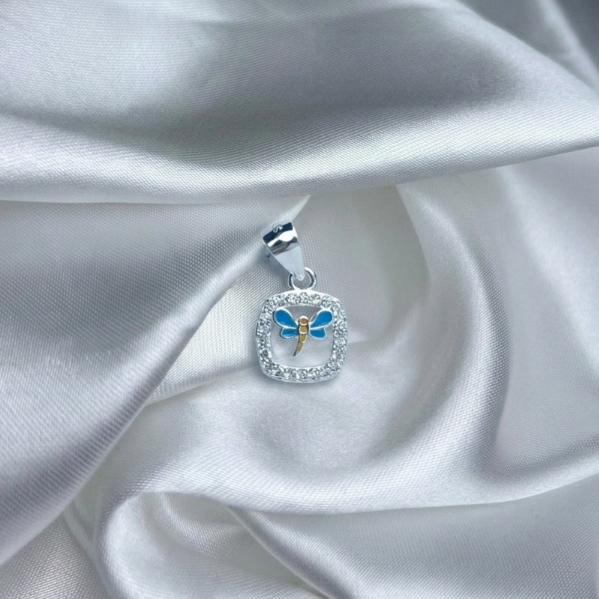 DIJE PLATA CIRCONES TAILANDES