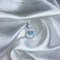 DIJE PLATA CIRCONES TAILANDES