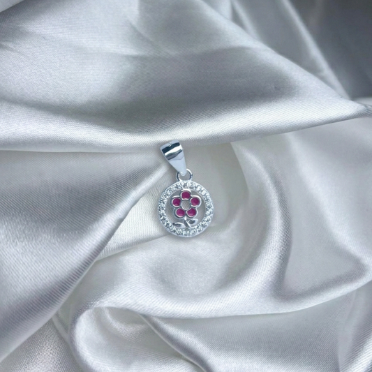 DIJE PLATA CIRCONES TAILANDES