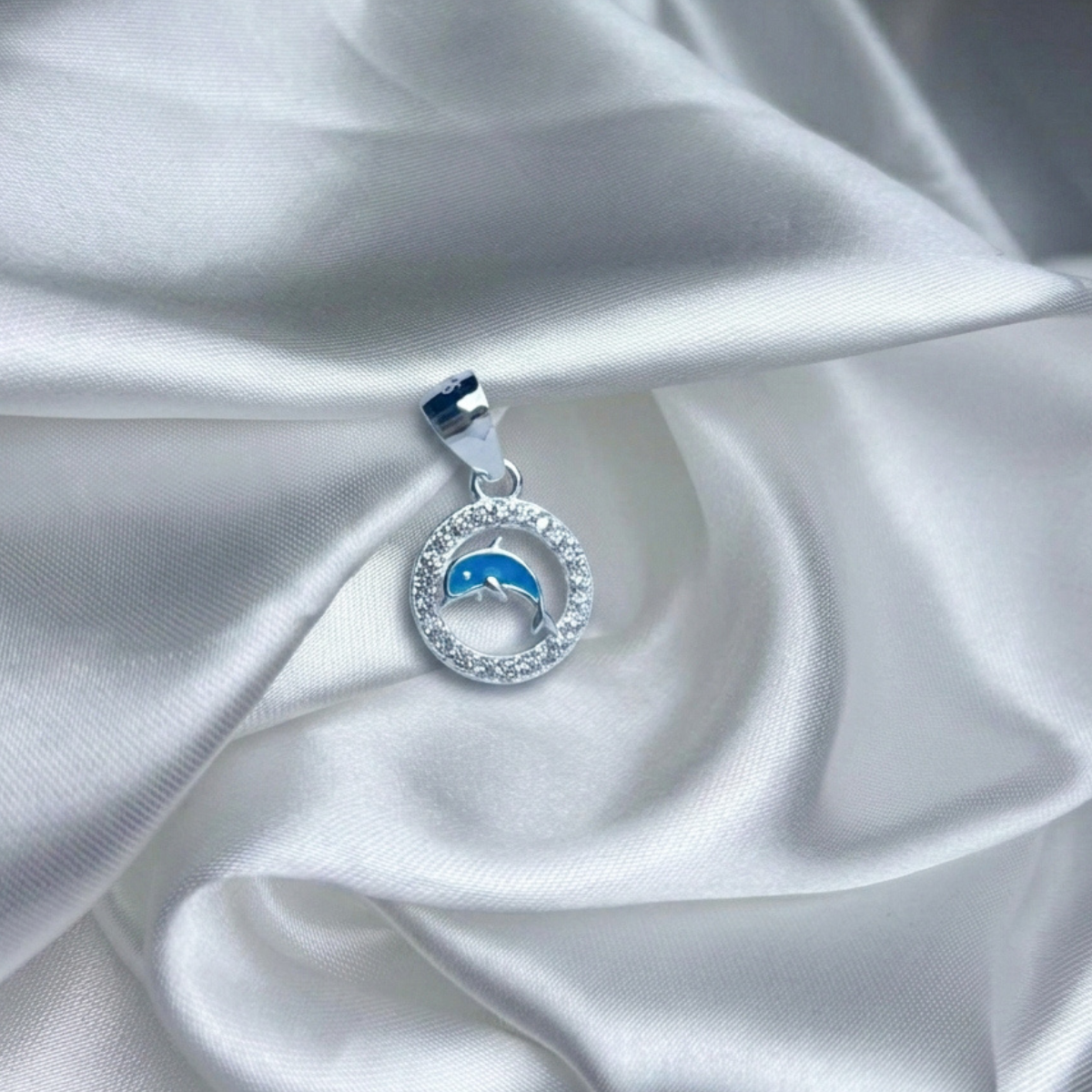 DIJE PLATA CIRCONES TAILANDES