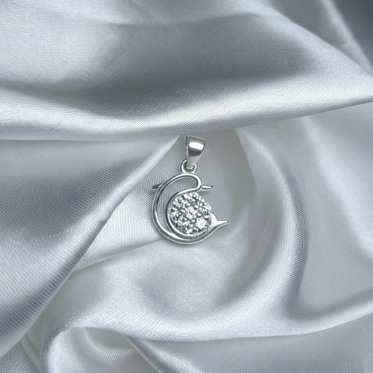 DIJE PLATA CIRCONES TAILANDES