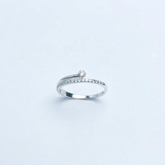 ANILLO PLATA CIRCONES TAILANDES