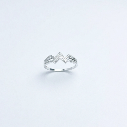 ANILLO PLATA CIRCONES TAILANDES