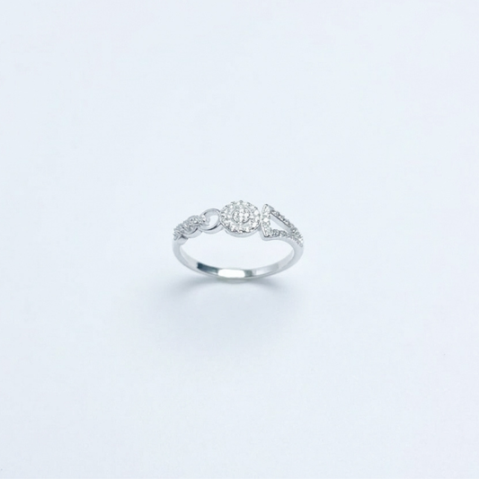 ANILLO PLATA CIRCONES TAILANDES