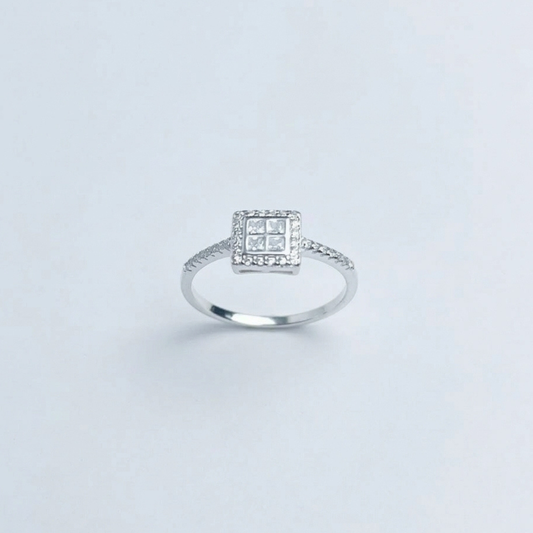 ANILLO PLATA CIRCONES TAILANDES