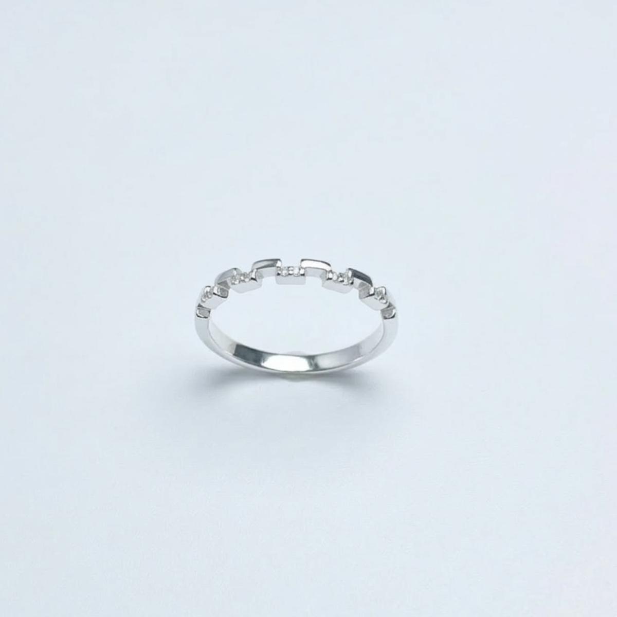 ANILLO PLATA CIRCONES TAILANDES