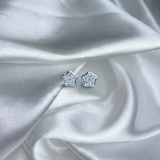 TOPO PLATA CIRCONES TAILANDES