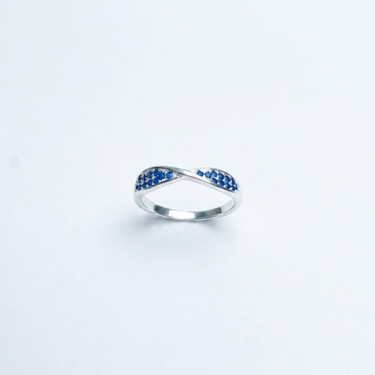 ANILLO PLATA CIRCONES TAILANDES