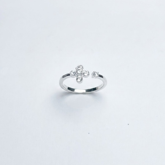 ANILLO PLATA CIRCONES TAILANDES
