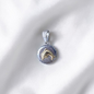 DIJE ORO PLATA DIAMANTADO DELFIN