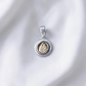 DIJE ORO PLATA DIAMANTADO SAGRADA FAMILIA